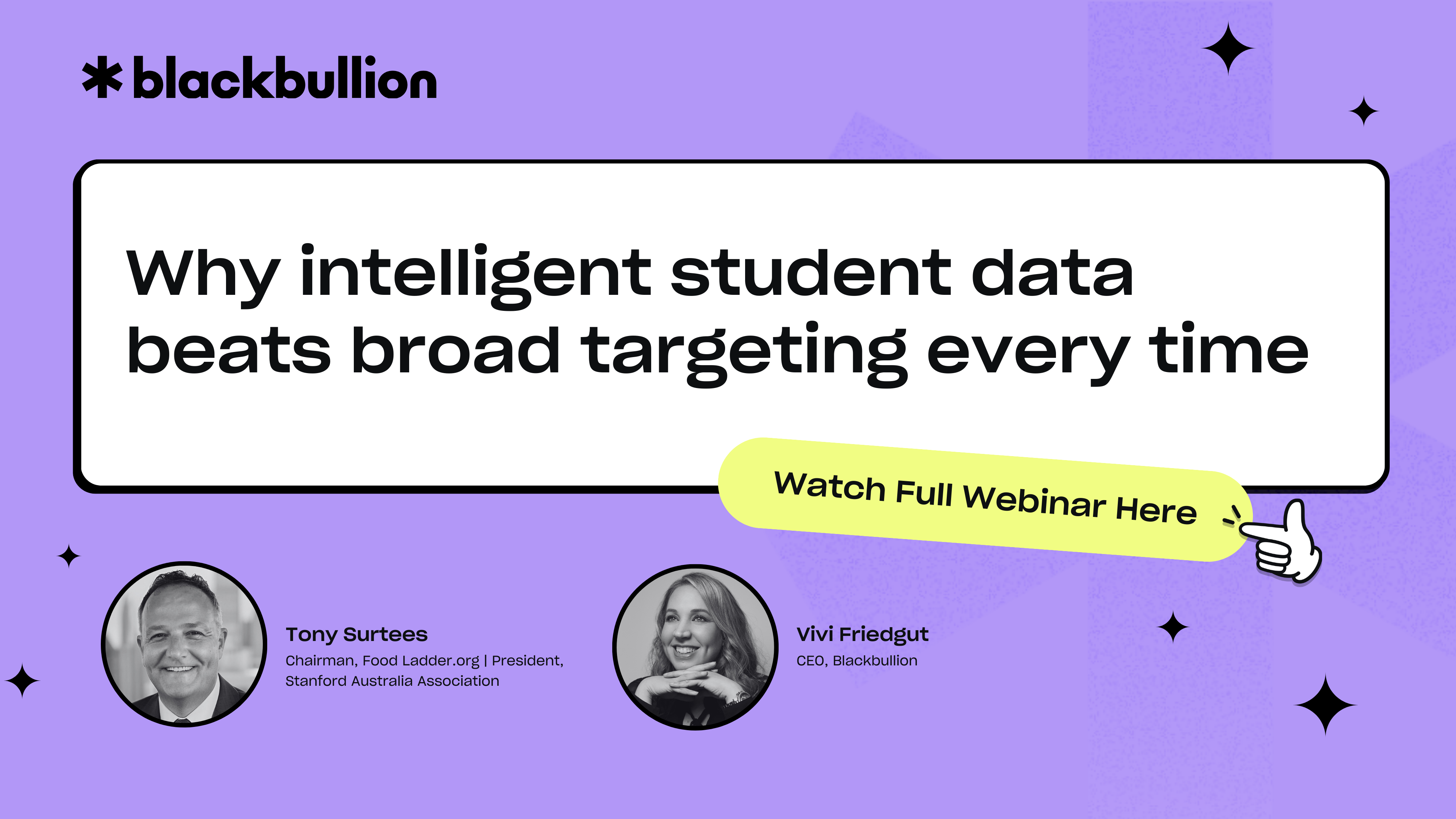 Why intelligent student data beats broad targeting every time